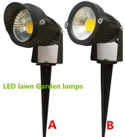 10pcs/lot  Bright 110V220V230V 3W new COB LED Lawn Lamps Light IP65 Waterproof Landscape Outdoor Lights Garden Path Pond Light