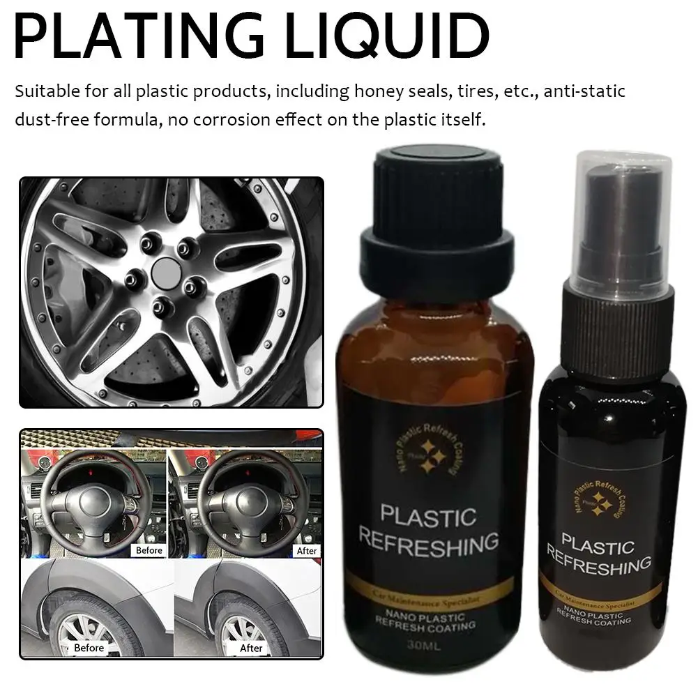 Уход за автомобилем нано восстанавливающее пластиковое очищающее средство