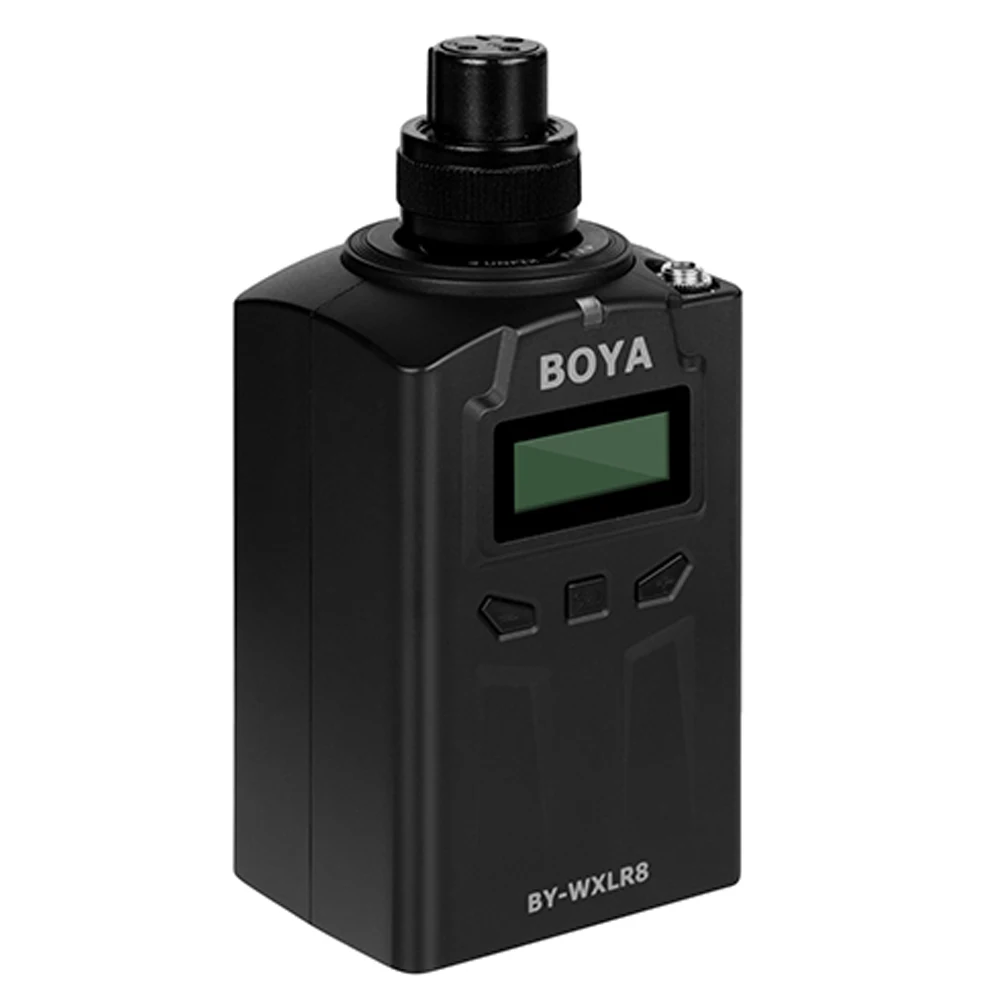 BOYA BY-WXLR8 Pro микрофон с нательным передатчиком передатчик XLR ЖК-дисплей для беспроводной аудио микрофонной системы BY-WM8 Pro K2 K1 приемник