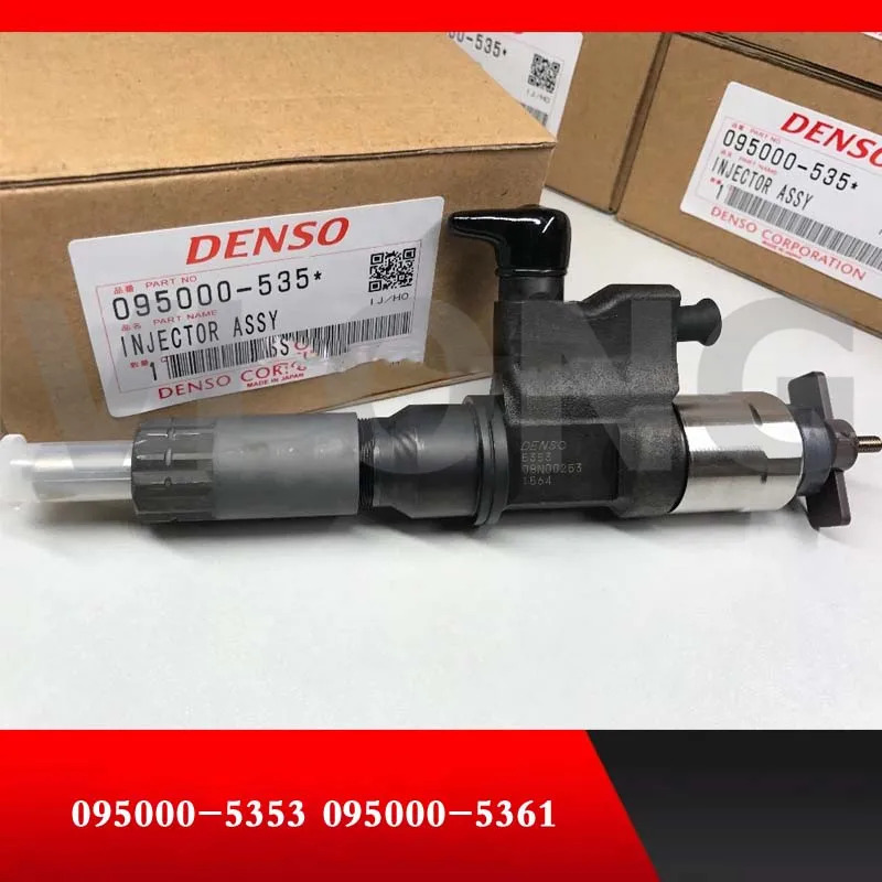 Подлинный и оригинальный новый common rail топливный инжектор 095000-5353 для 4HK1/6HK1 |