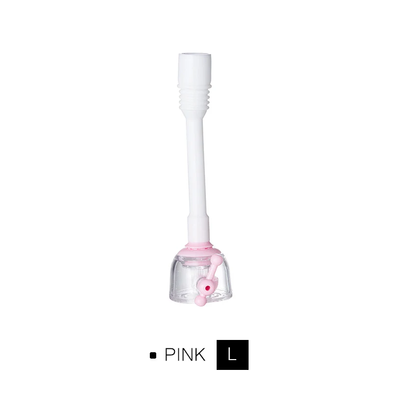 Pink L Расширитель для крана с поворотной головкой для экономии воды кран аэратор соединитель для экономии воды распылители сопло фильтр-сетка адаптер для кухни - Цвет: Pink L