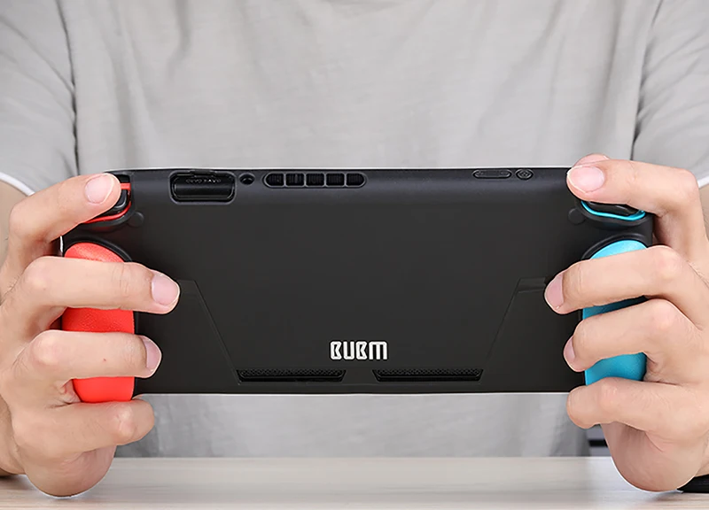 BUBM защитный чехол для nintendo Switch, удобная ручка из ТПУ с разъемом для игровой карты, Противоударная крышка