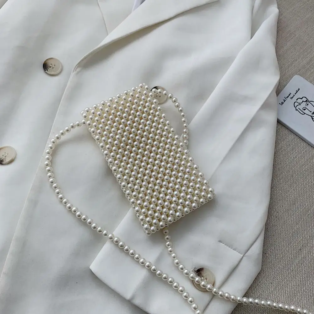 Ins/модные жемчужные сумочки для женщин ручная работа сумка через плечо