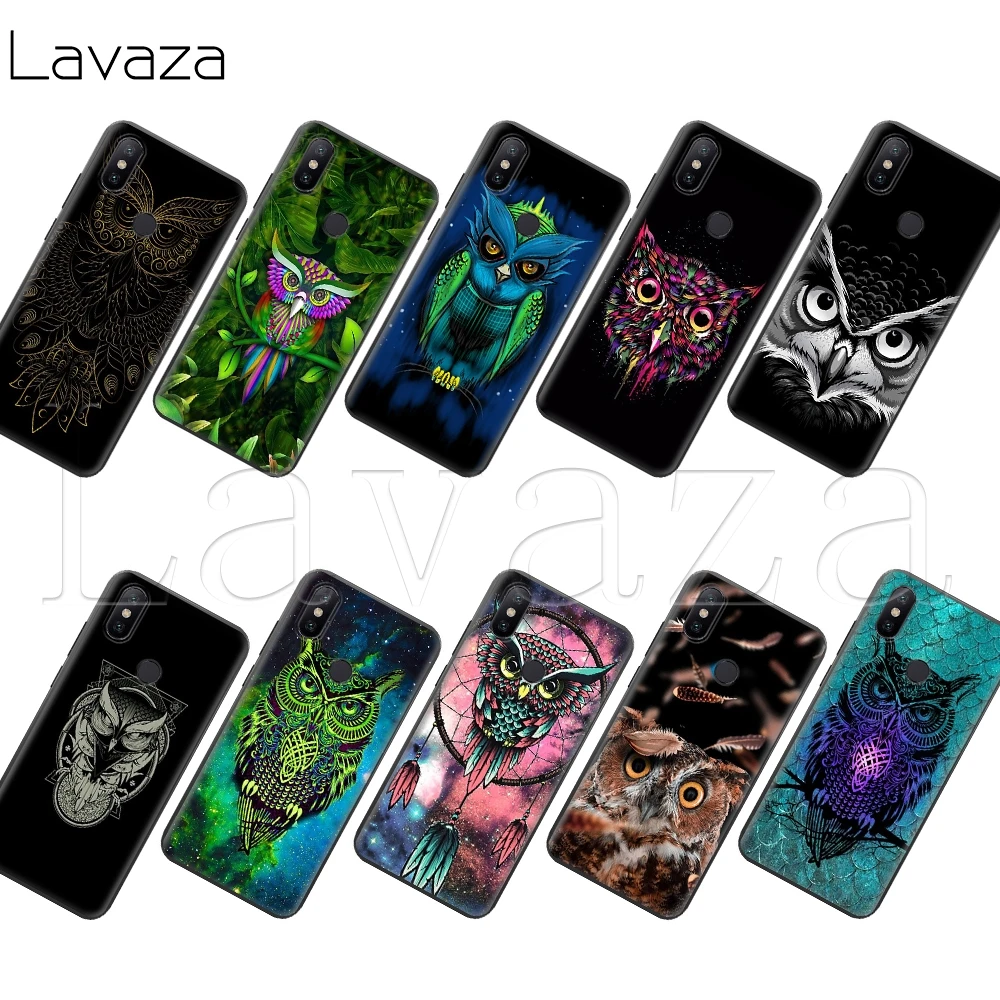 Силиконовый чехол Lavaza с изображением милой Совы сердец влюбленных