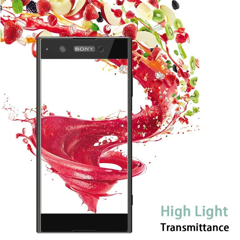 Полноэкранное закаленное стекло для Sony Xperia XA1 XA Защитное Plus Ultra защитный чехол