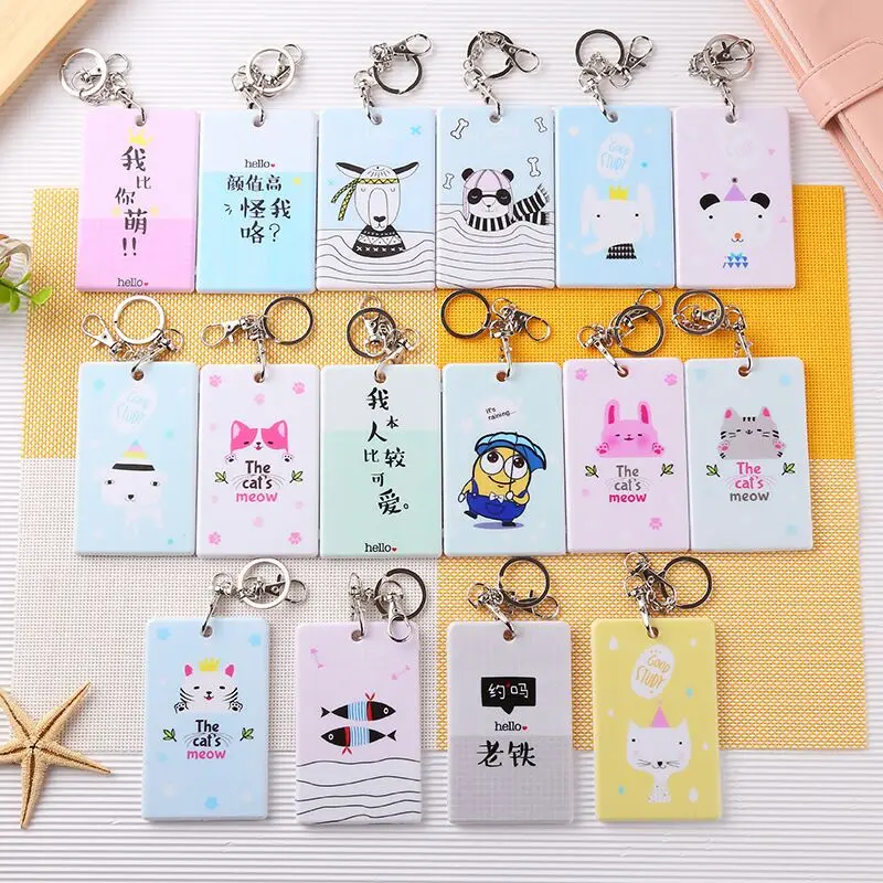 Чехол для карт кактус цвета ID футляры кредитных автобус метро карта Студенческая