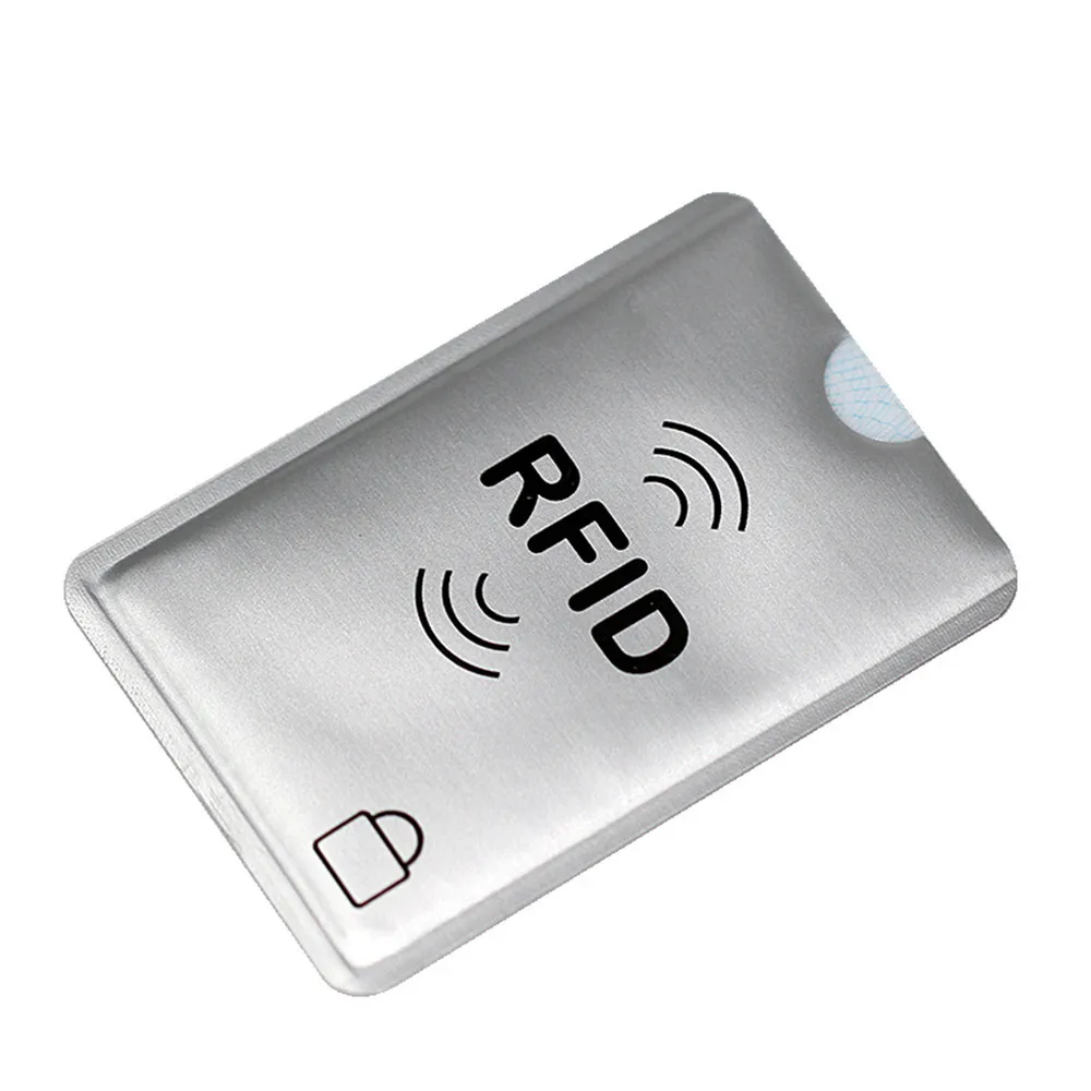 10 шт. RFID экранированный рукав карта протектор дебетовая Кредитная бесконтактная NFC карта безопасности предотвращает неавторизованное сканирование карты поставки
