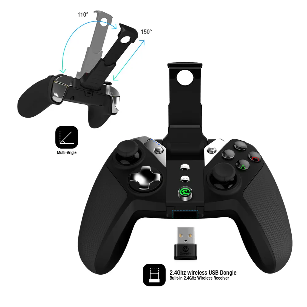 GameSir G4s игрового контроллера геймпад для PS3 контроллер Bluetooth 2,4 ГГц проводной snes nes N64 джойстик ПК для SONY Playstation 3 для пульта PS3