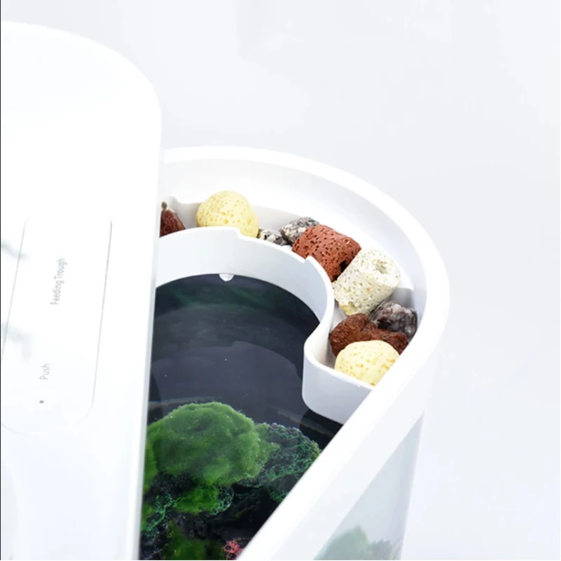 XIAOMI геометрический аквариум Aquaponics экосистема маленький водный сад