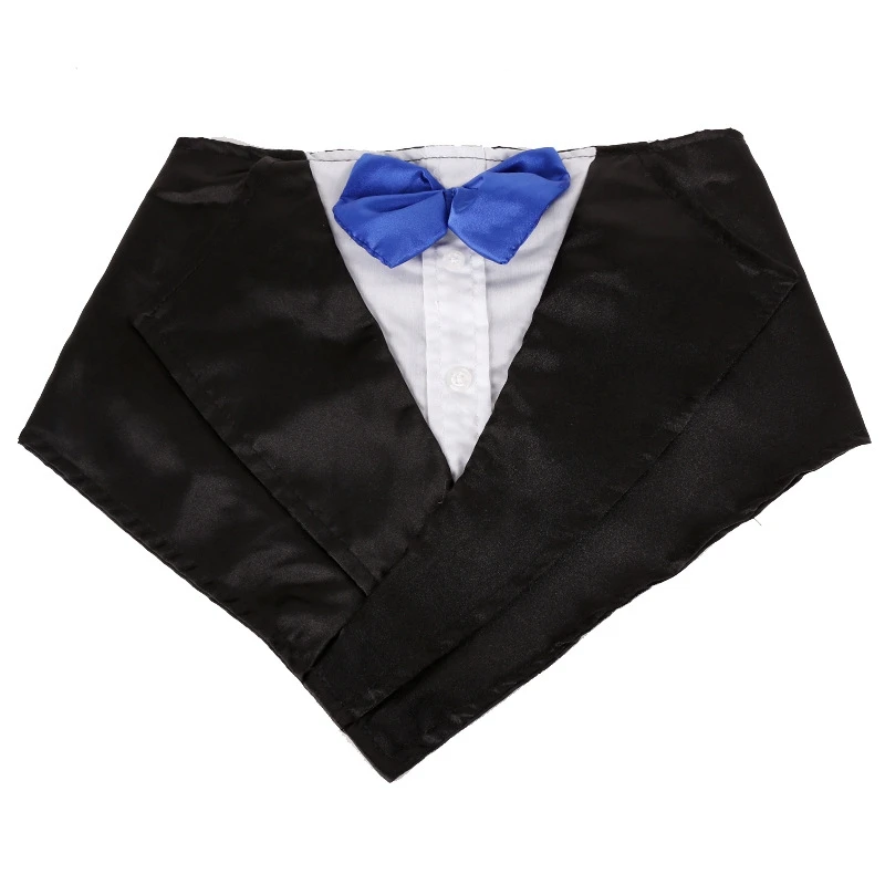 Красивая накидка с хвостом ласточки слюна полотенце для домашних животных и