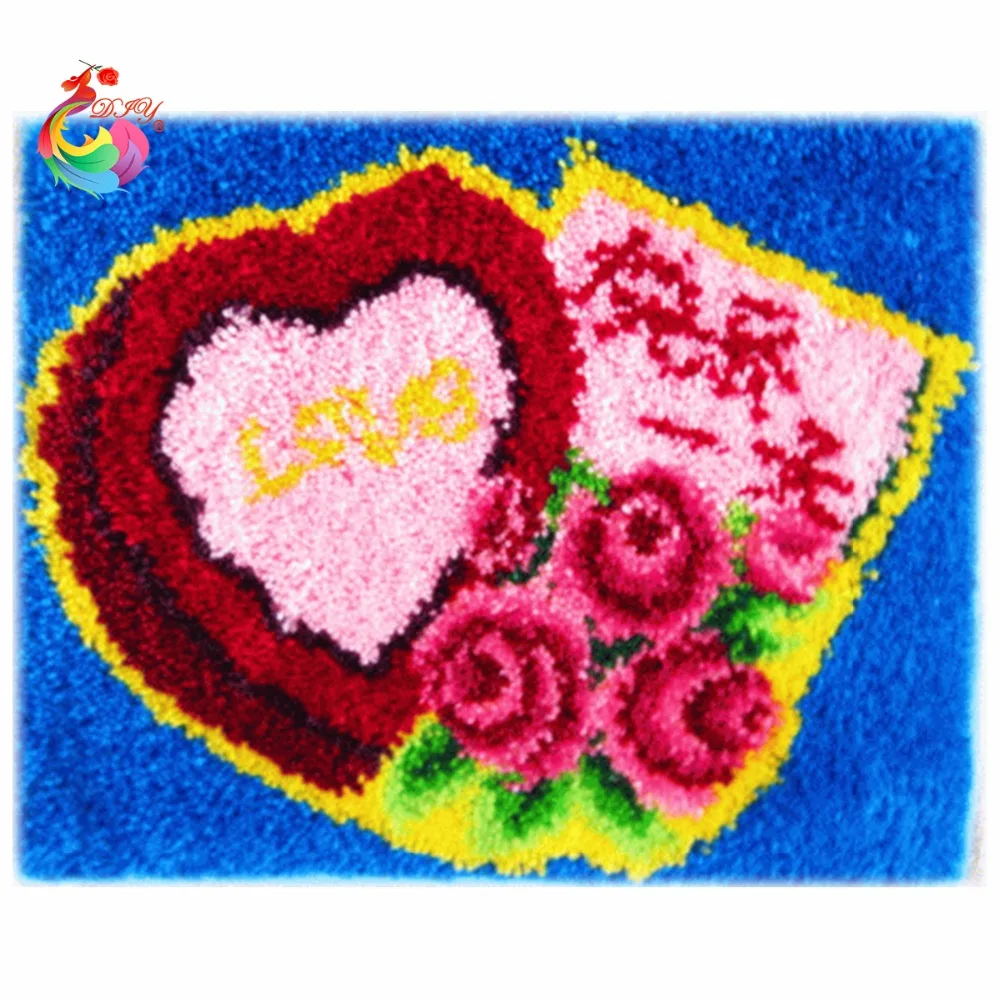 Крюк с защелкой ковер комплекты набор инструментов в чемодане наборы для вышивки