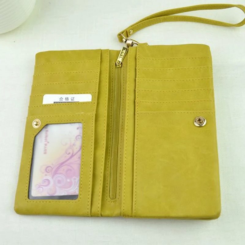 Новое поступление женский многофункциональный кошелек на молнии Большой