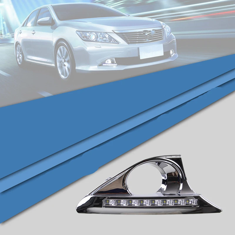 Tcart для Toyota Camry HEV 2011 2014 Автомобильный светодиодный дневный ходовой светильник DRL с