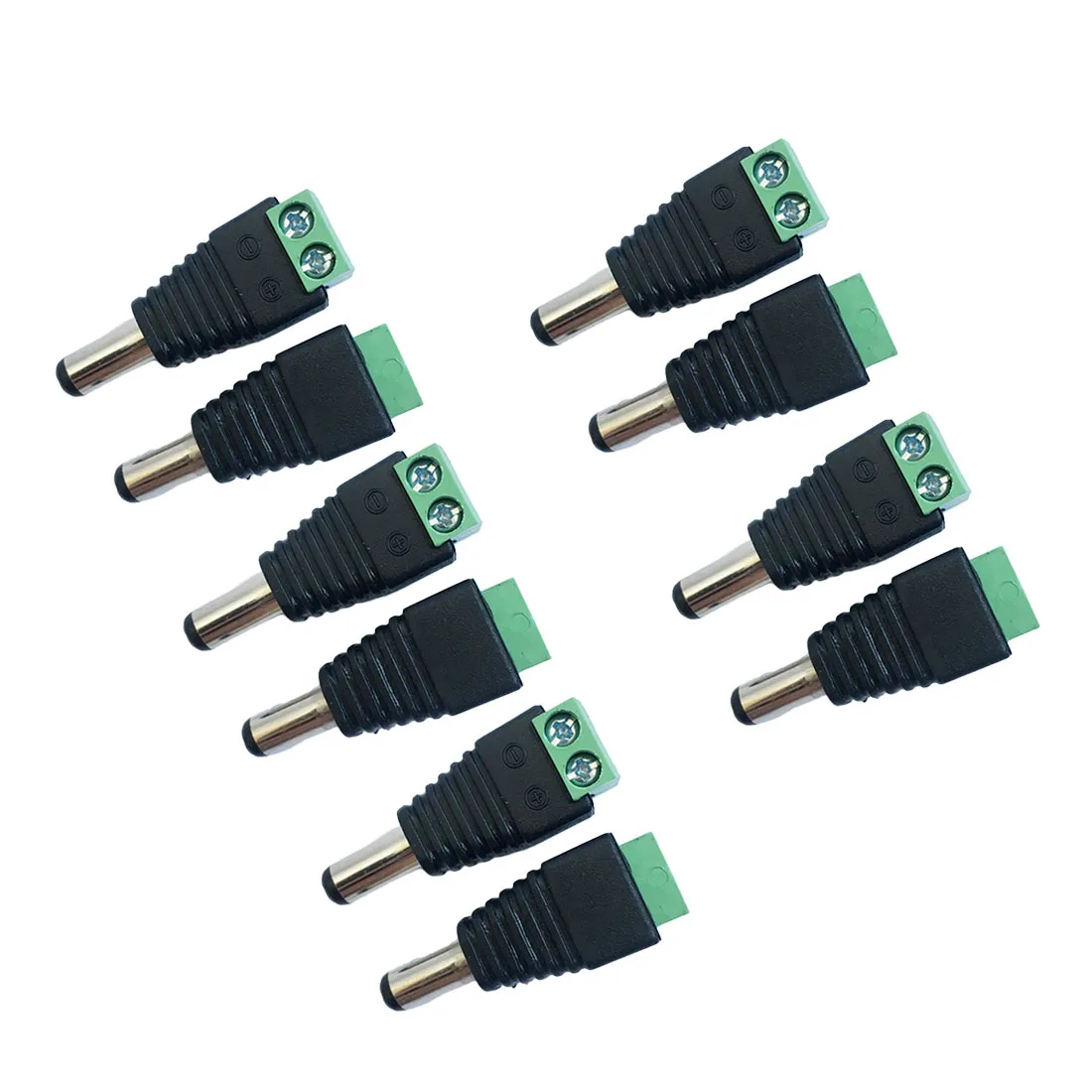 Centechia Новое поступление DC12V 5 шт. мужской + Женский DC разъем питания адаптера для
