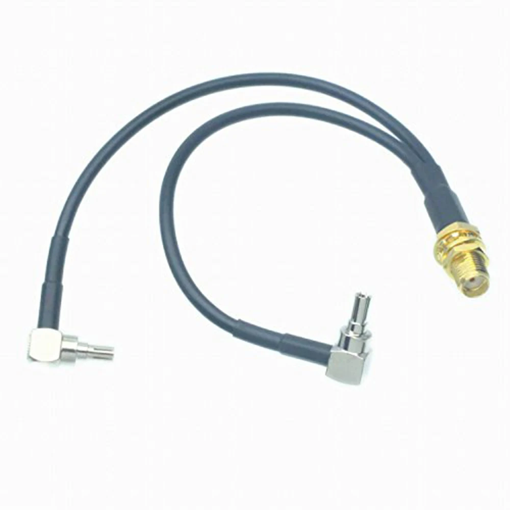SMA Female to Y Тип 2 X TS9 Male/CRC9 Male коннектор сплиттер-Сумматор кабель Pigtail RG316 RG174 15 см 20 30 50