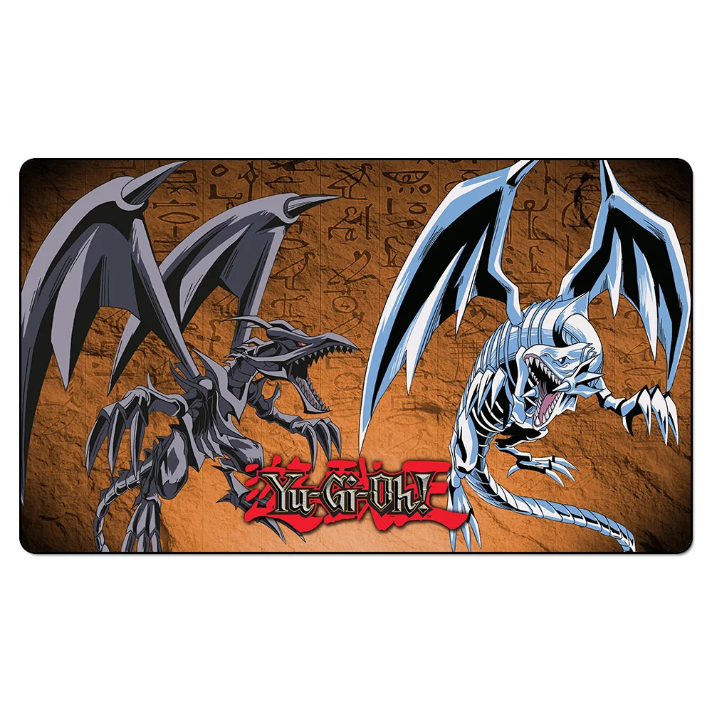 Yu Gi Oh Blue Eyes Белый Дракон игровой коврик) Настольные игры playmats, YGO карты игровой коврик, пользовательские игры дизайн игровой коврик с плеймат сумка
