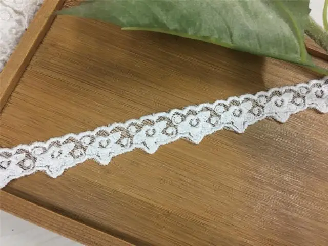 Изысканная вышивка сетчатые кружева это белое хлопковое Сетчатое кружево с