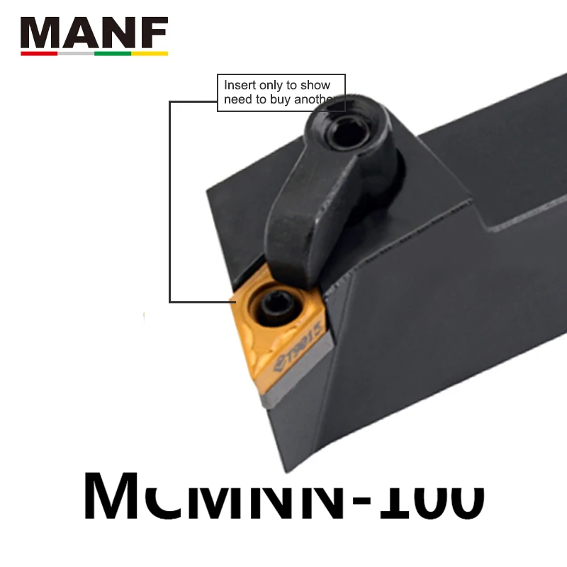 Держатель токарного инструмента MANF 25 мм MDQNR-1616H11 резцом с ЧПУ держатель для