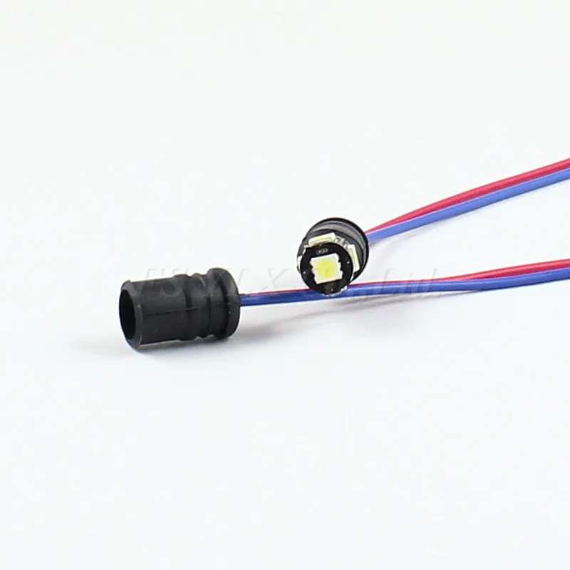 FSYLX 4pc T10 Light Instrument LED SMD Bulb Extension Connector Socket High Quality socket | Автомобили и мотоциклы