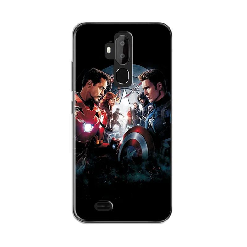 Задняя крышка для Oukitel C12 Pro, чехол C12Pro, новинка, супергерой, силиконовый чехол для телефона, бампер для Oukitel C12 Pro 6,18 - Цвет: Y60
