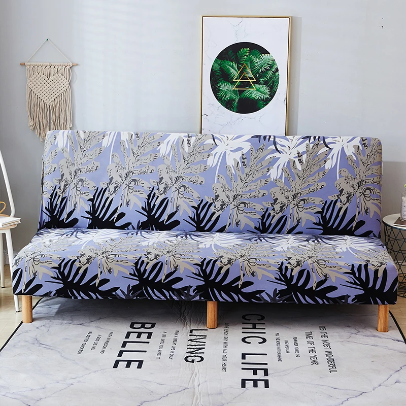 Воздухопроницаемый Удобный универсальный чехол для дивана и кровати с принтом