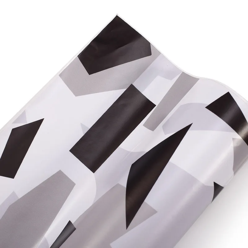 Высокое качество треугольник камуфляж винил обертывание стикеры пленка для