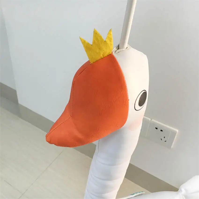 Платье с рисунком из мультфильмов белый гусиный ткань Торшер для детской спальни
