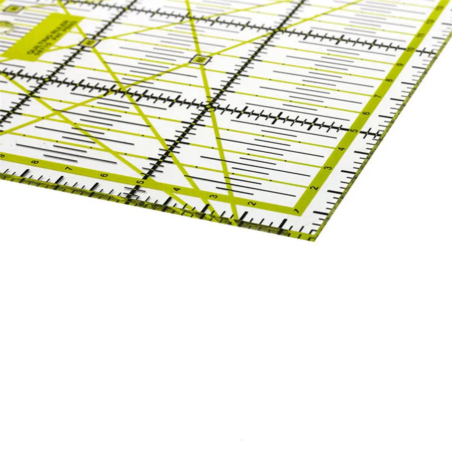 Fashion Patchwork Sewing Craft Ruler Clothing Proofing Copy Yardstick Curve Rulers DIY Tools 15*15cm | Дом и сад
