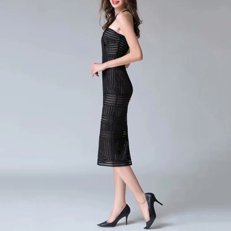 Платье с открытыми плечами TWOTWINSTYLE летнее облегающее платье миди вечерние платья