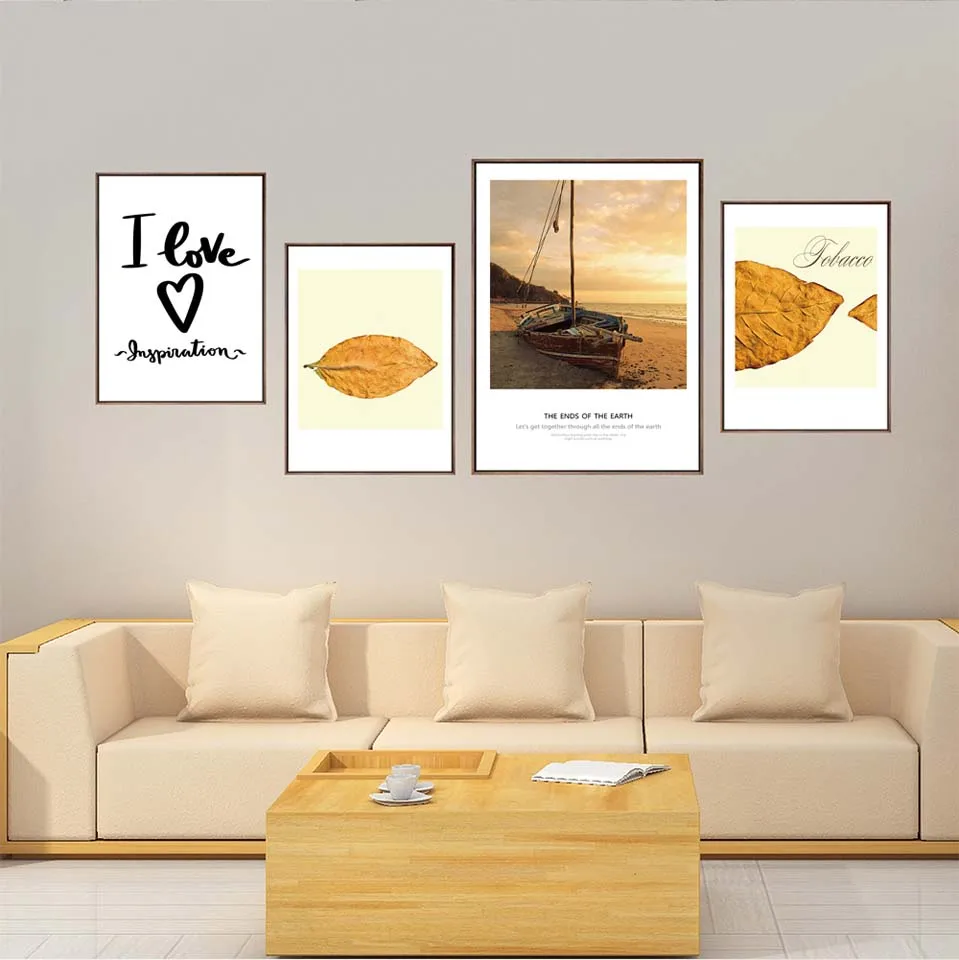 Домашний декор печать на холсте настенные картины скандинавские маслом без рамы