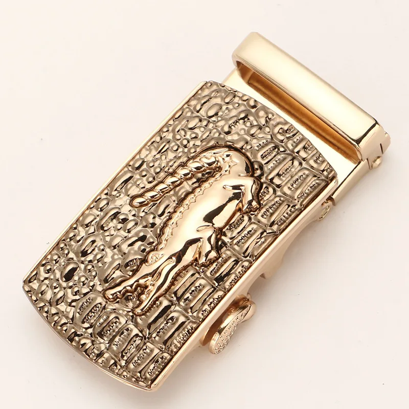 new Men's Belt Head Belt Buckle Leisure Belt Head Business Accessories Automatic Buckle Width 3.5CM luxury fashion belt y56-1