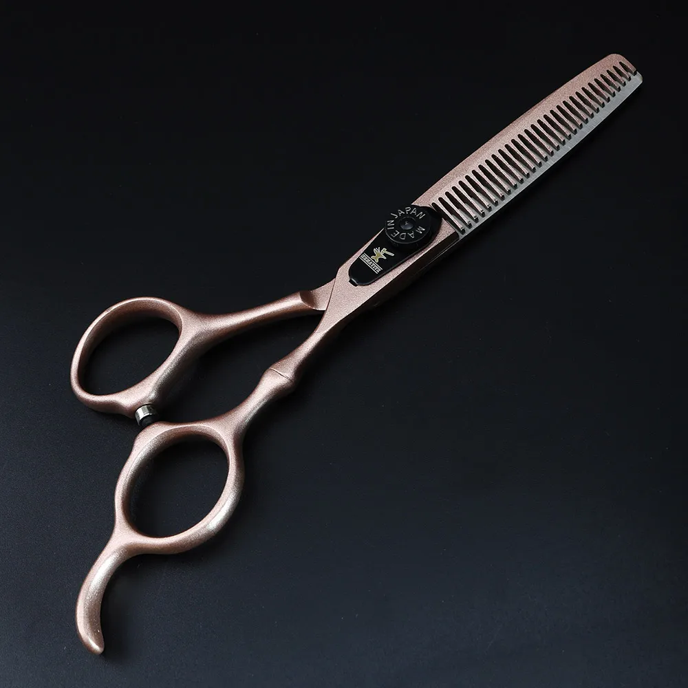 6 дюймов цвета розового золота электрическая машинка для стрижки волос ножницы