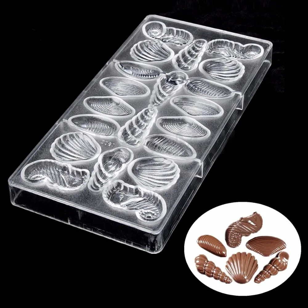 Гиппокамп гребешок морской раковины производитель Поликарбонат PC шоколадные