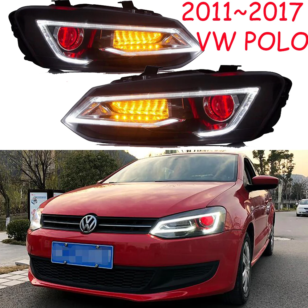 Задний бампер противотуманный фонарь для Polo фары 2011 2012 2013 2014 2015 2016 2017