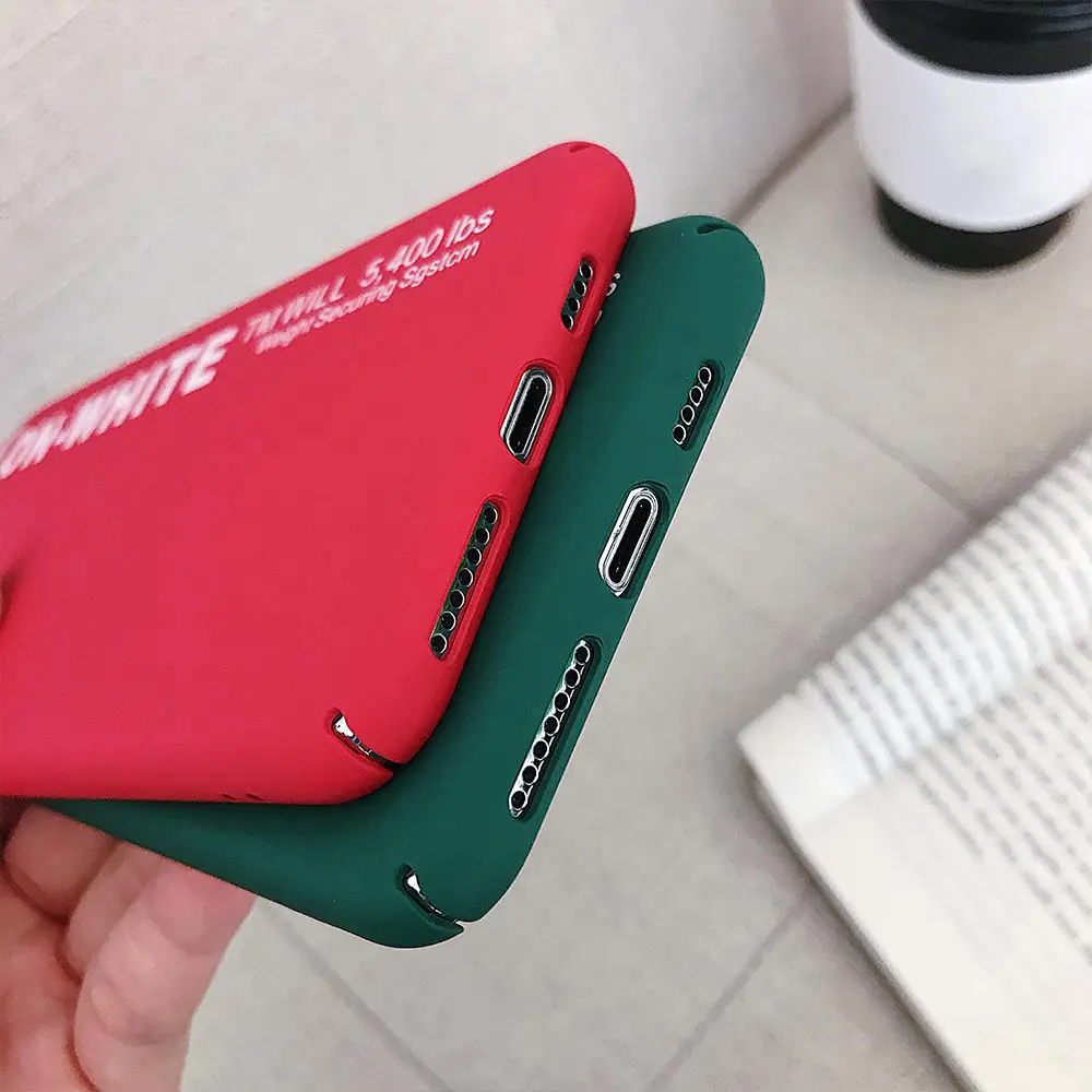 RAXFLY PC Hard Phone Case For Xiaomi Redmi Note 7 5 mi 9 8 Lite Cases Anti-Fingerprint Cover Shell |