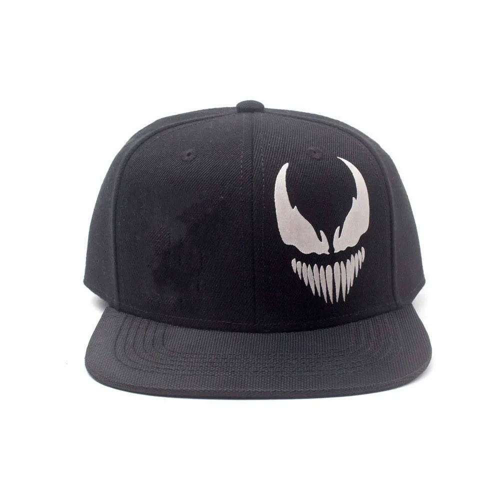 MARVEL Человек-паук Веном Университетская печатная Snapback бейсболка черный |