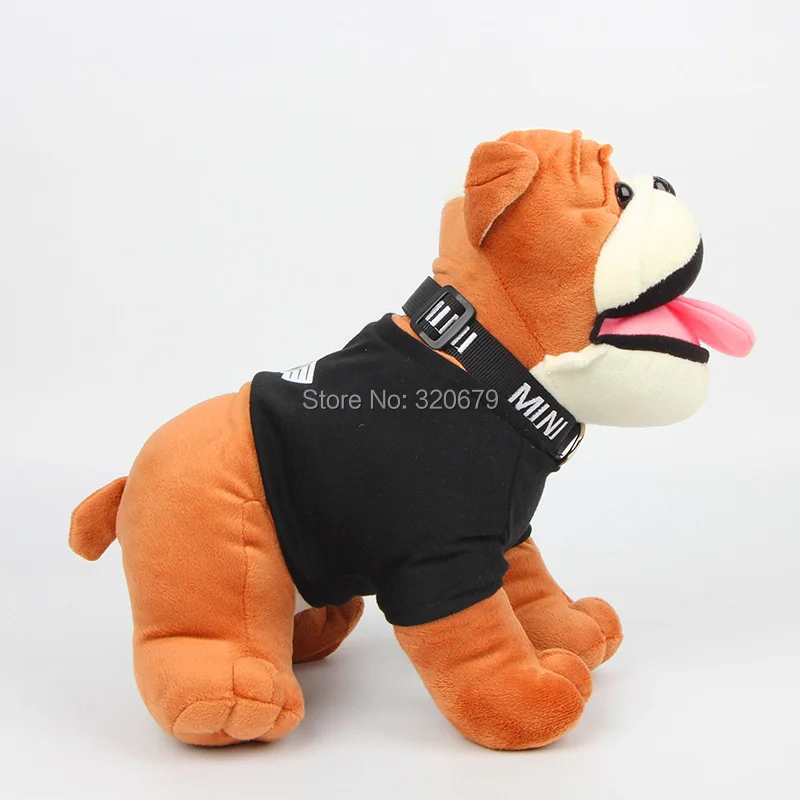 Mini Cooper бульдог Bull Dog плюша игрушечный автомобиль игрушка|mini cooper bulldog|car dog toytoy car |