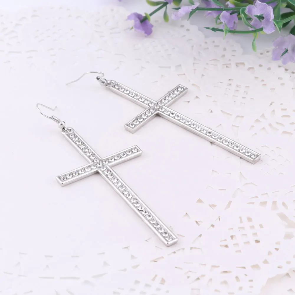 Классические наборы свадебных ювелирных изделий с крестиком золотого цвета