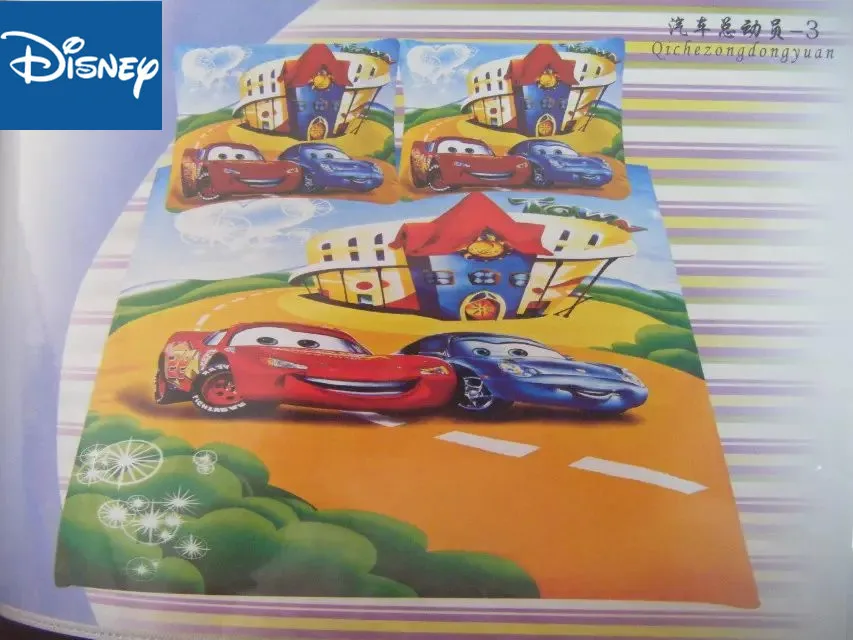 Молния Маккуин Автомобили дешевле постельных принадлежностей один размер