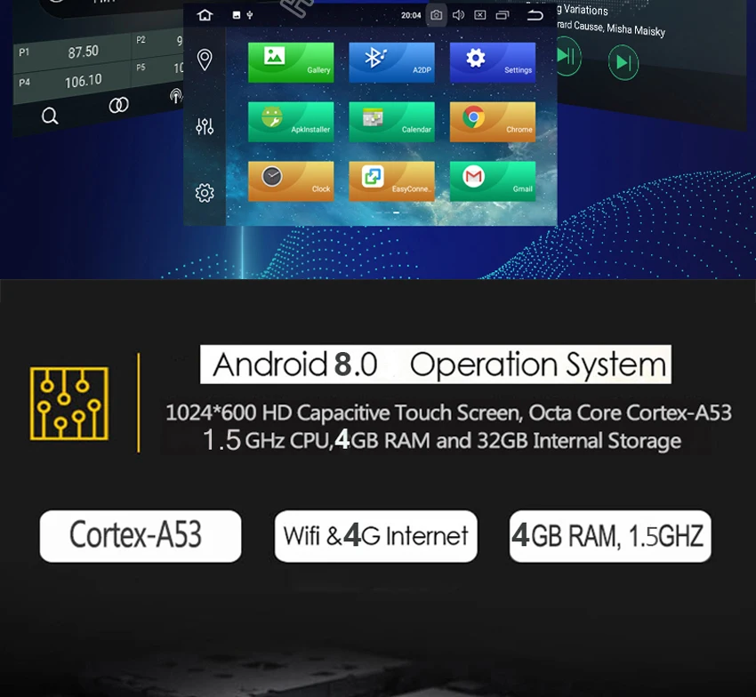 HIFIF 8 Core 2 din Android 8,0 " Автомобильный радиоплеер для VW GOLF 5 Golf 6 POLO Passat; Skoda CC JETTA Navigation gps навигация