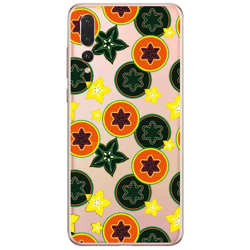 Мягкие силиконовые чехлы для телефонов с фруктами Guacamole Carambola papaya чехол huawei p8 p9 p10