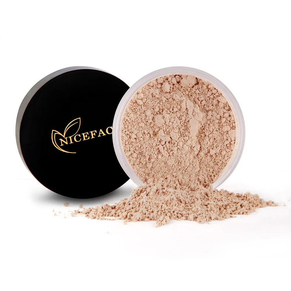 D NICEFACE кисточка для корректирующей рассыпной пудры макияж под кожу, чтобы отметить яркий цвет матовый порошок свободный порошок Косметика для красоты 19L0624 - Цвет: D