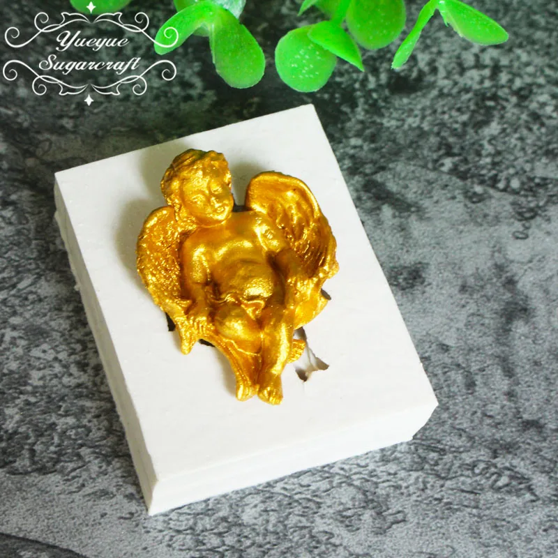 Yueyue Sugarcraft спящий угол силиконовая форма помадка форма для украшения торта инструменты форма для шоколадной мастики