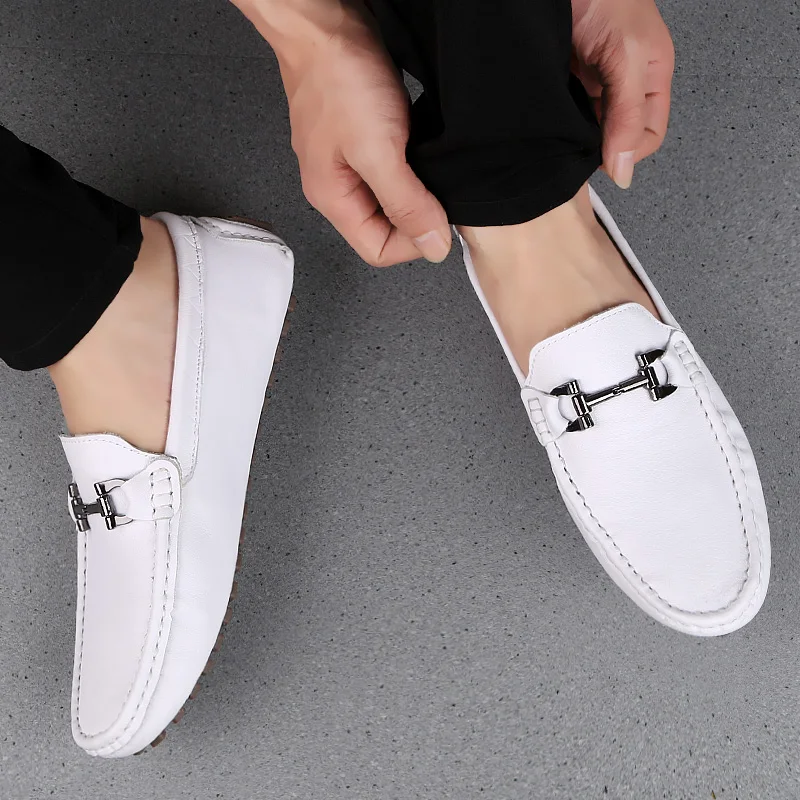 

NORTHMARCH Mens Loafers Leather Breathable Slip-On Shoes Men Mocasines Man Soft Driving Shoes Mens Zapatos Hombre Casual Cuero