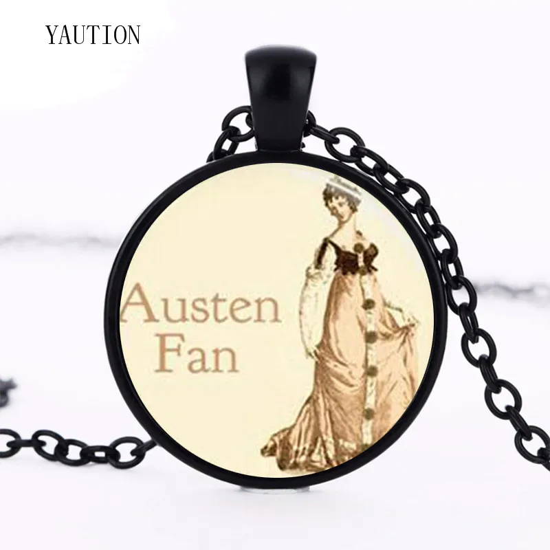 YAUTION 2020 новое ожерелье в стиле стимпанк Austen литературное ювелирное изделие Fan