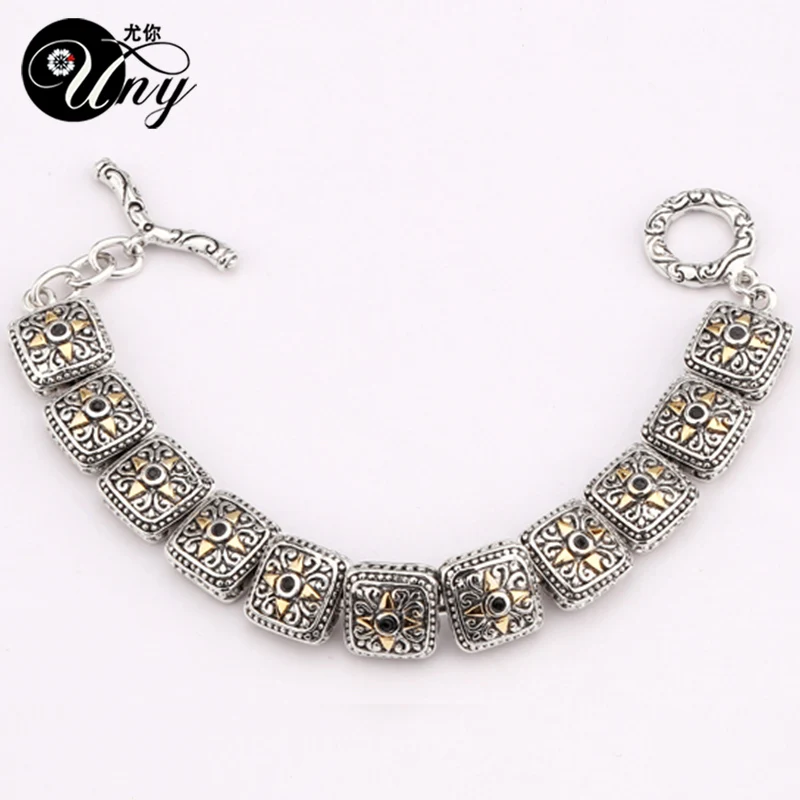 Uny модные Браслеты темперамент личности браслет Для женщин сплав ювелирных