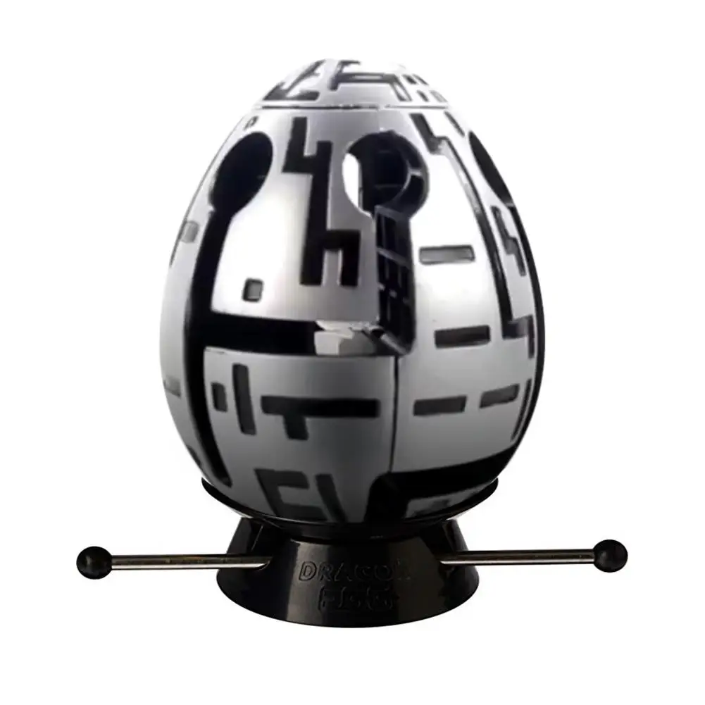 Умный лабиринт с яйцами головоломка для детей Забавная детская Шариковая