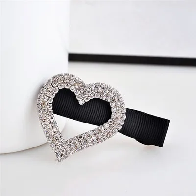 TS14-Silver 6cm Модные красивые Стразы, ткань Тиара заколка, бант, корона, Утконос, заколка, аксессуары для волос для женщин, заколки для девочек, головные уборы - Цвет: TS14-Silver 6cm