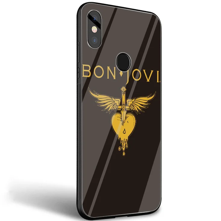 Чехол Desxz Bon Jovi Rock для Xiaomi 8 Lite A1 A2 9 Redmi Note 5 6 7 Pro 6A 4X Pocophone F1 Shell|Чехлы-накладки| |