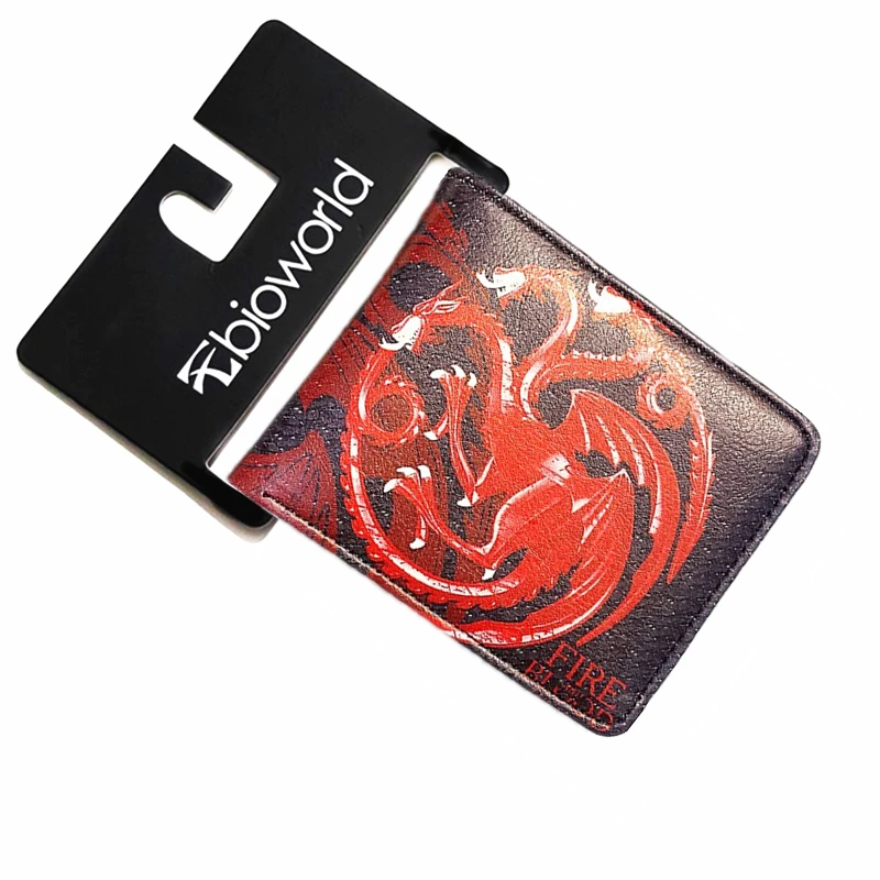 Высокое качество кино кошелек Игра престолов дом таргарье кошельки Кошелек